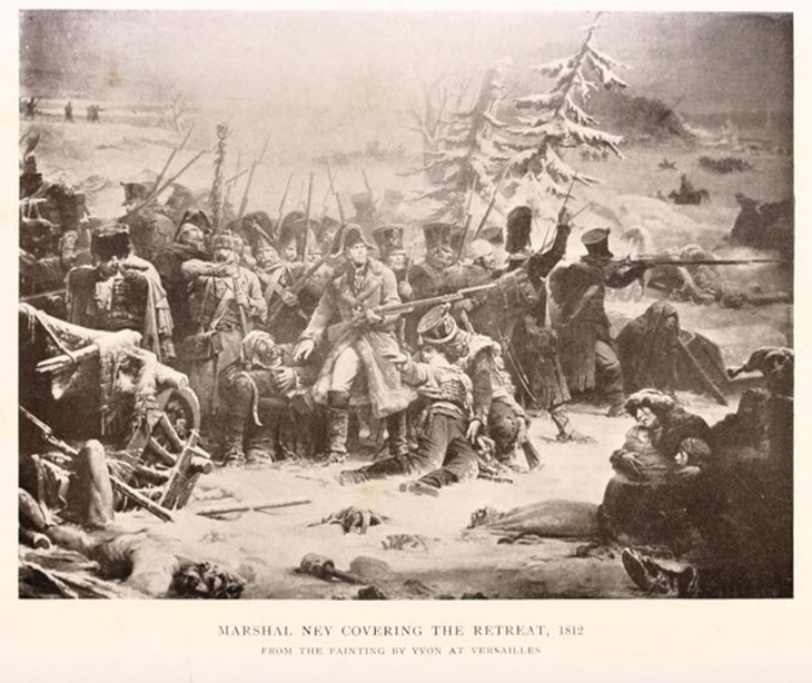 Ney Commanding the Rear Guard During the Retreat from Russia