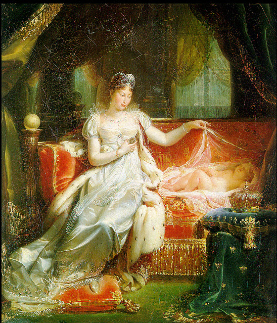 Marie Louise, with her son, Napoleon II