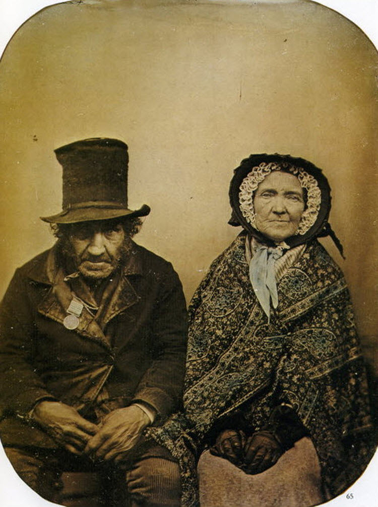 British Veteran and His Wife
